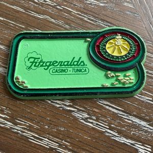 Vintage Rare Fitzgeralds Casino Tunica Magnet